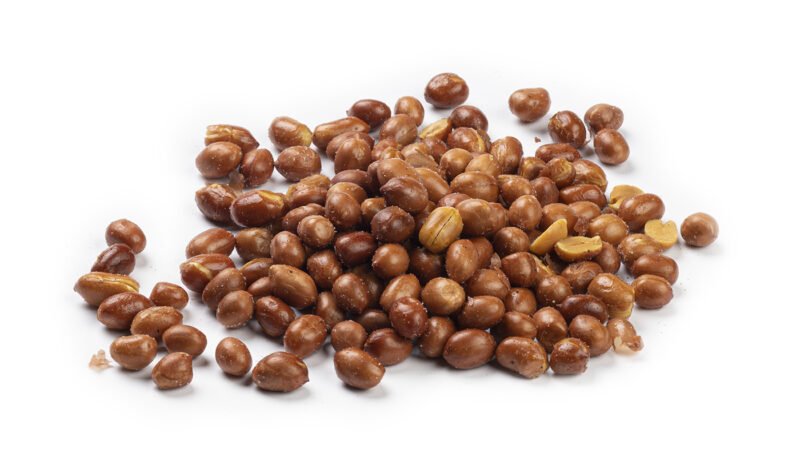 Vliespinda's, klein, gebrande en gezouten