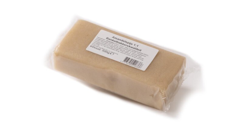 Amandelspijs, banketbakkerskwaliteit, 500 gram